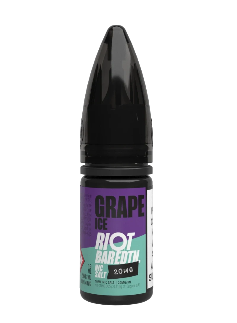 Grape Ice Riot BAR EDTN Nic Salt 10ml