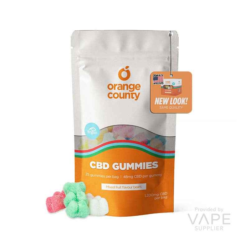 Orange County CBD Gummy 1200mg Bag