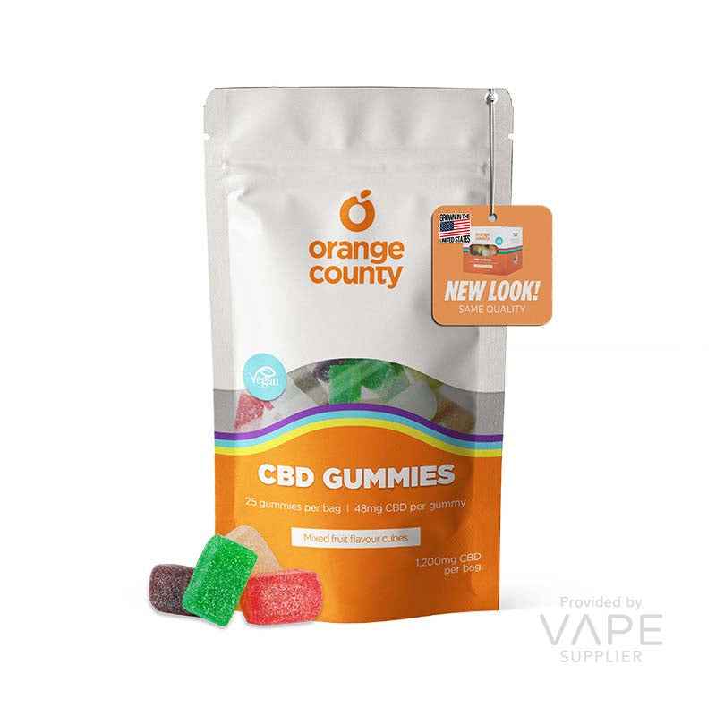 Orange County CBD Gummy 1200mg Bag