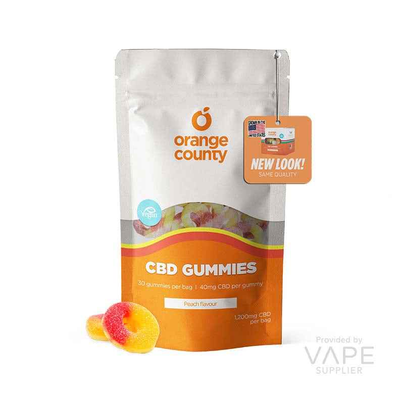 Orange County CBD Gummy 1200mg Bag