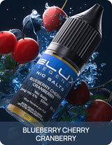Elux Legend Blueberry Cherry Cranberry 10mg 10ml manufacturer packaging