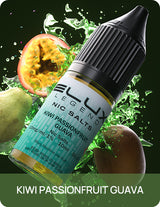 Elux Legend Kiwi Passionfruit Guava 10mg 10ml manufacturer packaging