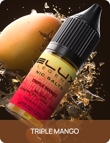 Elux Legend Triple Mango 10mg 10ml manufacturer packaging