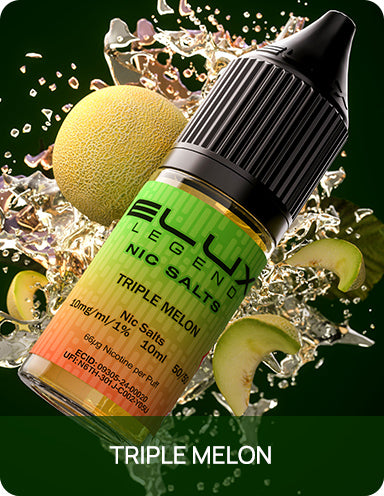 Elux Legend Triple Melon 10mg 10ml manufacturer packaging
