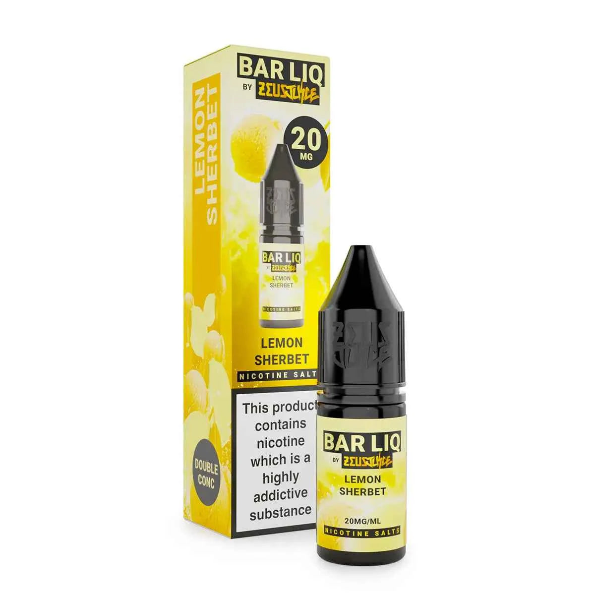 Lemon Sherbet Zeus Juice Bar Liq Nic Salt