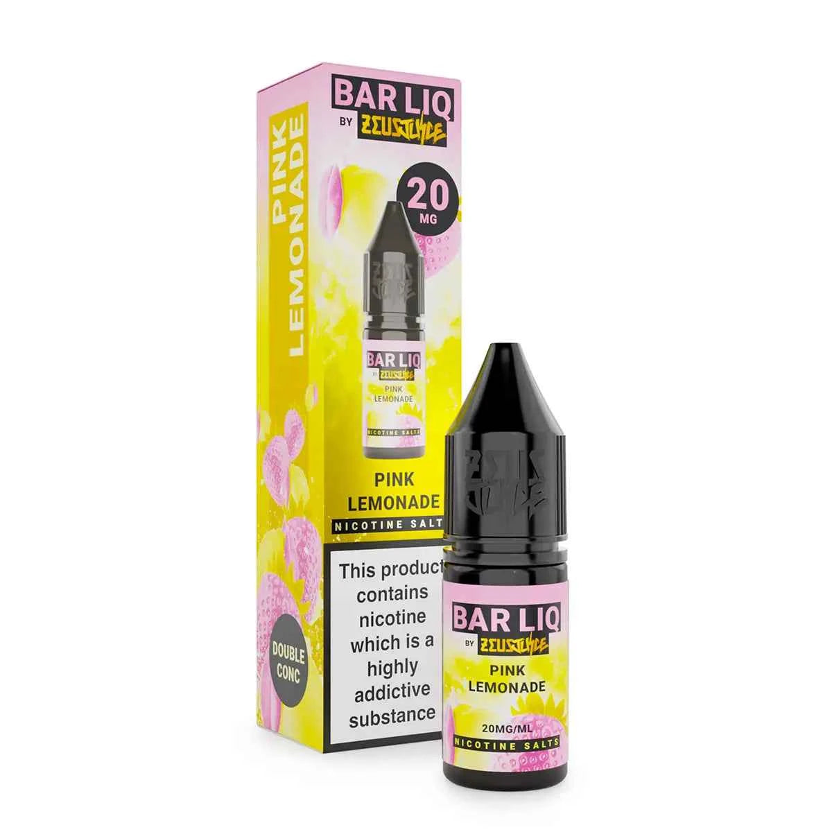 Pink Lemonade Zeus Juice Bar Liq Nic Salt