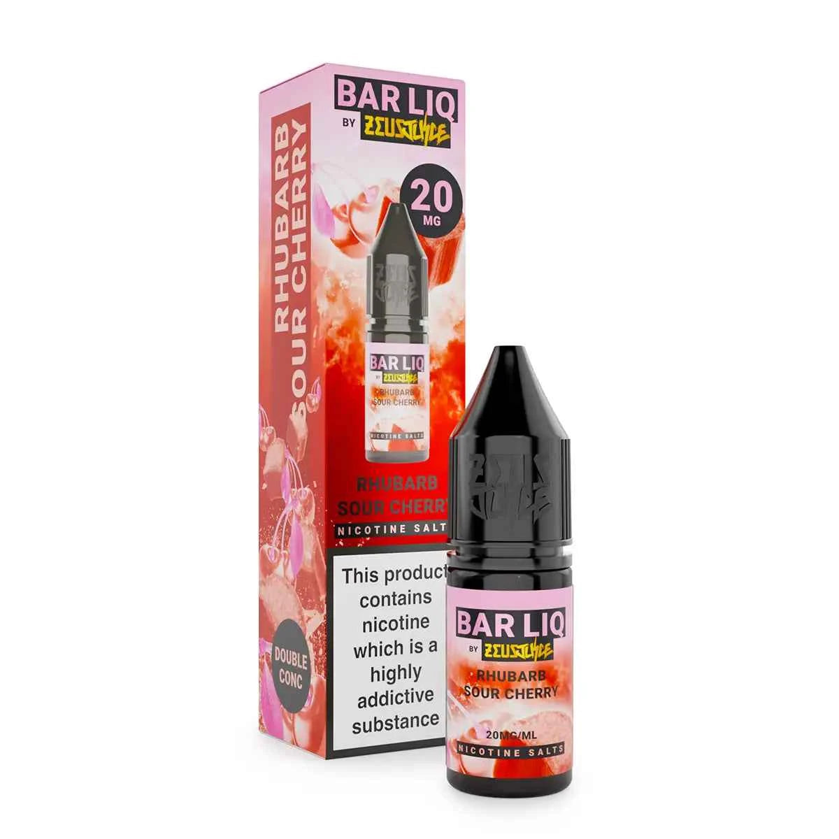 Rhubarb Sour Cherry Zeus Juice Bar Liq Nic Salt