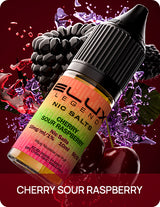 Elux Legend Cherry Sour Raspberry 10mg 10ml manufacturer packaging