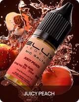 Elux Legend Juicy Peach 10mg 10ml manufacturer packaging