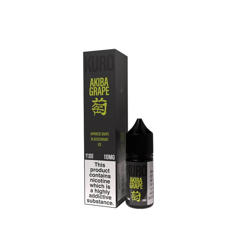 Kuro Akiba Grape Nic Salt E-Liquid 10ml