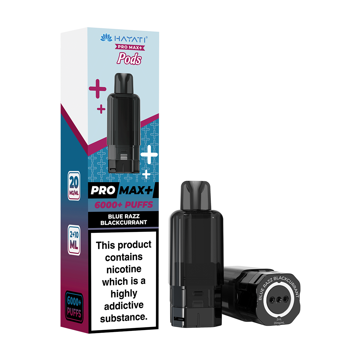 Blue Razz Blackcurrant Hayati Pro Max+ Refill Pack