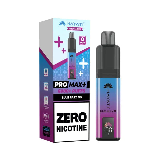 Hayati Pro Max 0mg – Blue Razz GB