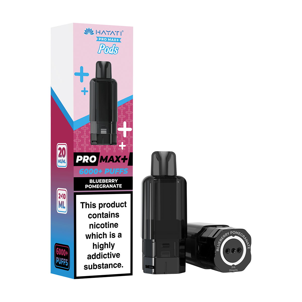 Blueberry Pomegranate Hayati Pro Max+ Refill Pack