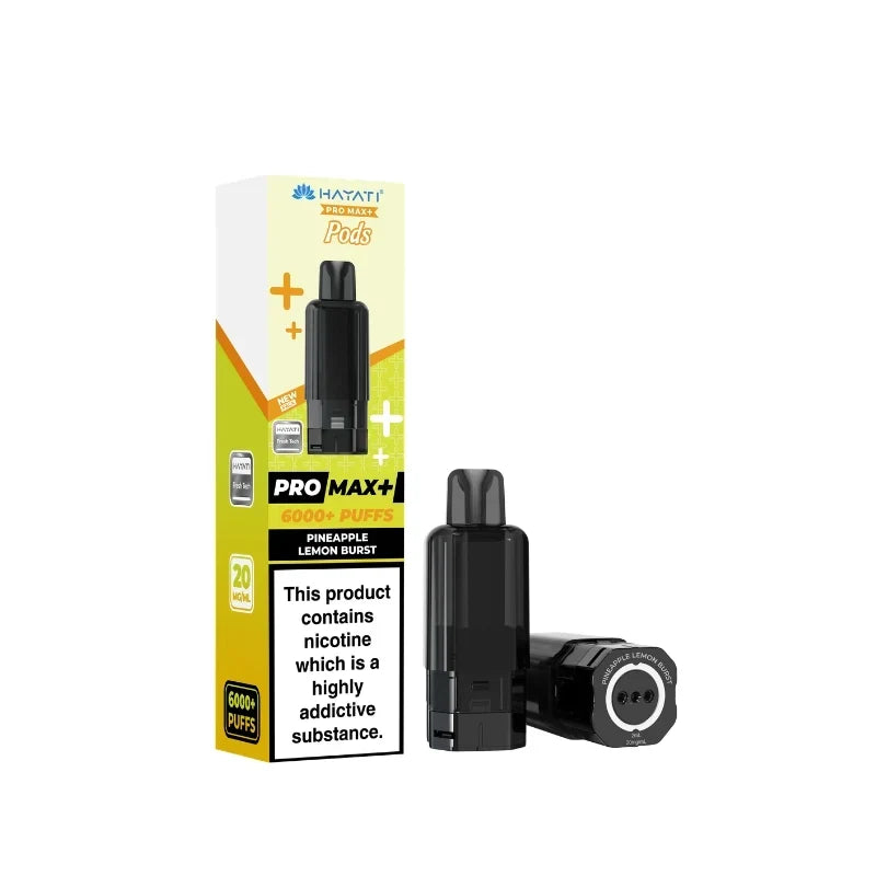 Hayati Pro Max+ Pineapple Lemon Burst Refill Pack