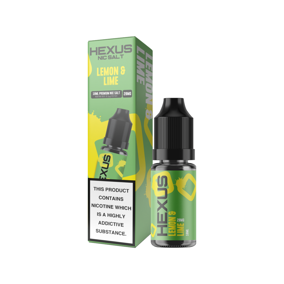 Lemon & Lime Nic Salt by Hexus | Isle of Vapes