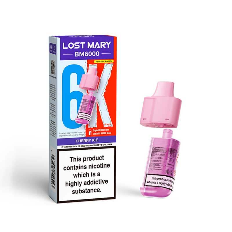 Lost Mary BM6000 Cherry Ice Refill Pack