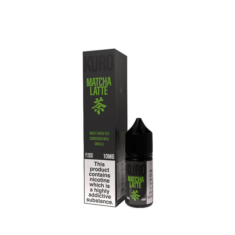 Kuro Matcha Latte Nic Salt E-Liquid 10ml