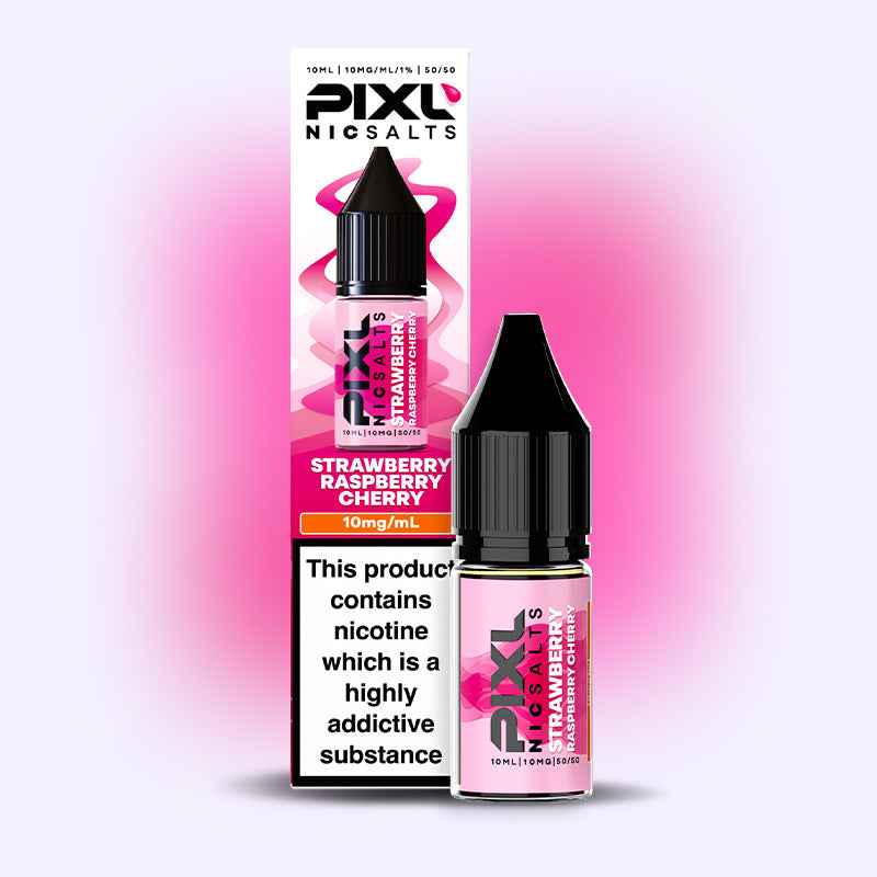 Strawberry Raspberry Cherry Nic Salt by PIXL