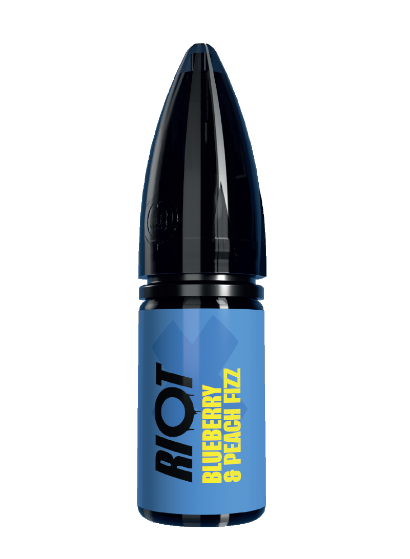 Blueberry Peach Fizz Nic Salt by Riot X