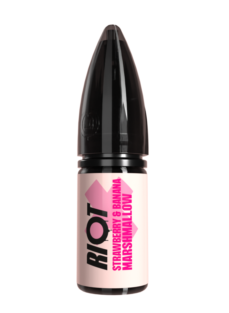 Strawberry & Banana Marshmallow Nic Salt by Riot X product image