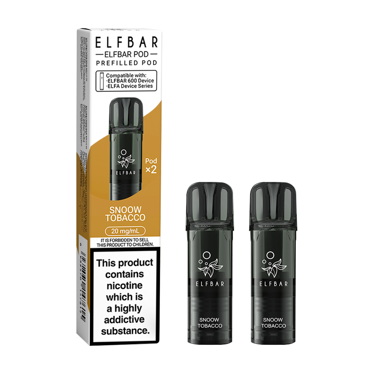Snoow Tobacco Elfbar 600 Pods
