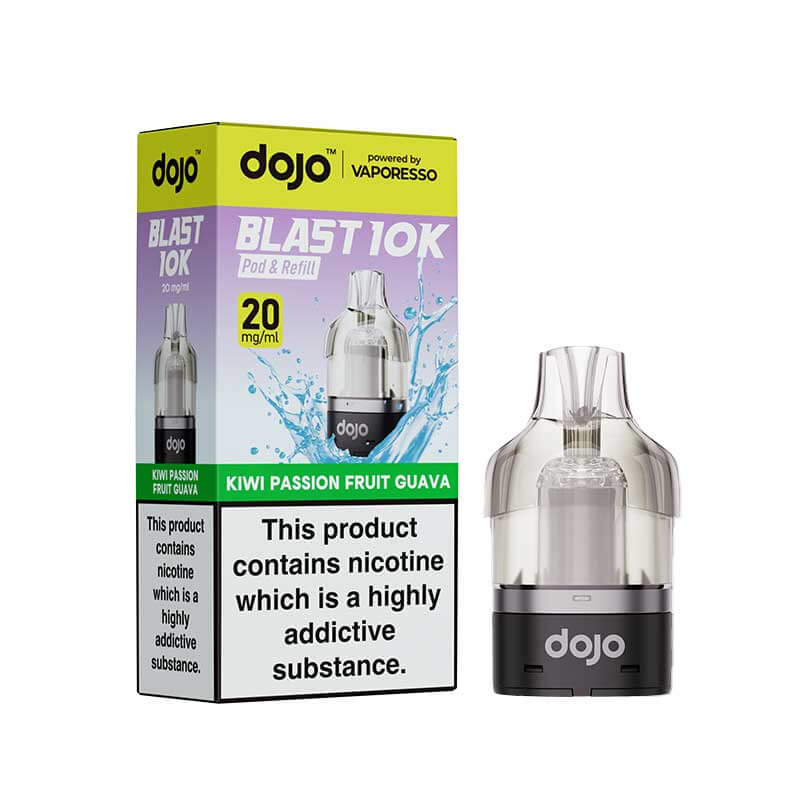 Dojo Blast 10K Kiwi Passionfruit Guava Refill Pack