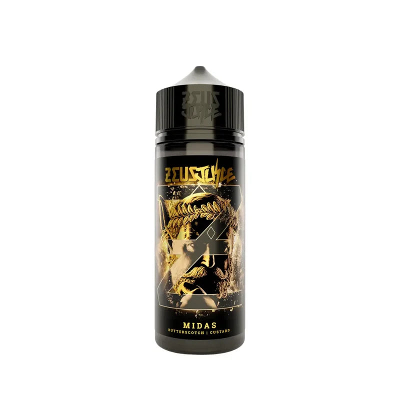 Zeus Juice Midas Butterscotch Custard 100ml Shortfill