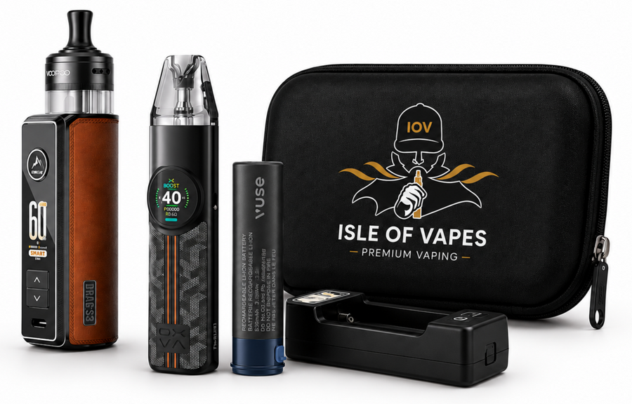 Vape device, battery and protective battery case