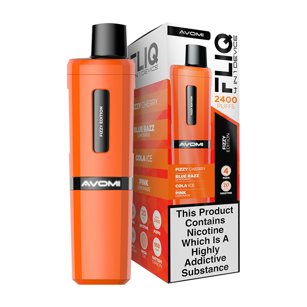 Avomi Fliq 4in1 Vape Kit | Isle of Vapes