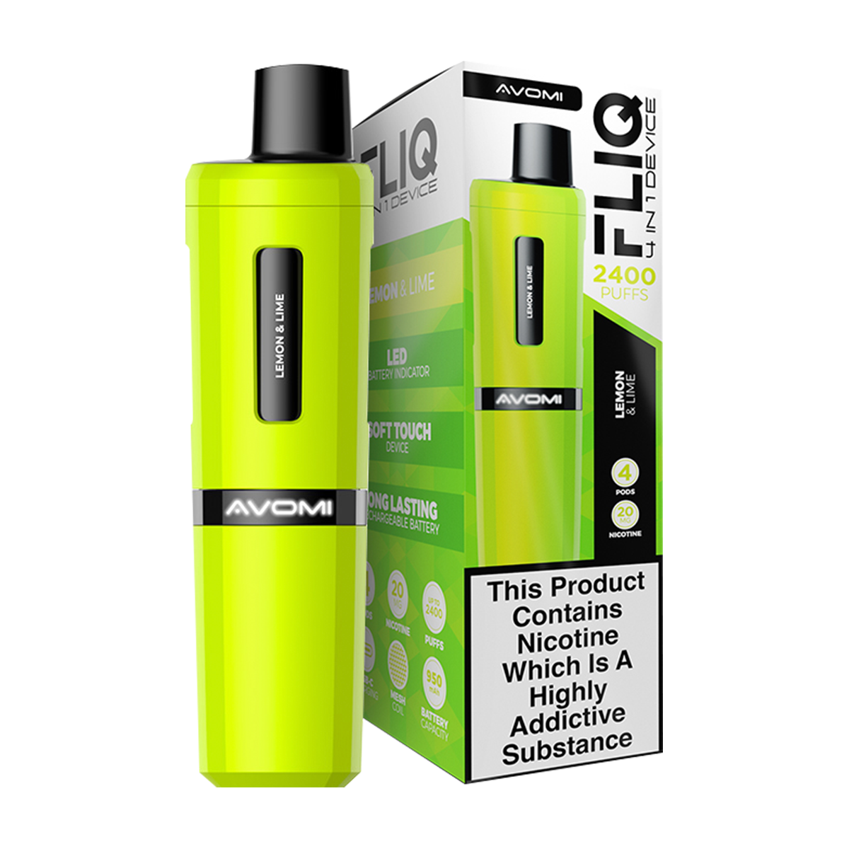 Avomi Fliq 4in1 Vape Kit | Isle of Vapes