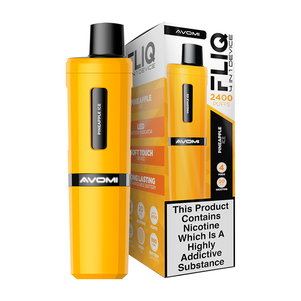 Avomi Fliq 4in1 Vape Kit | Isle of Vapes