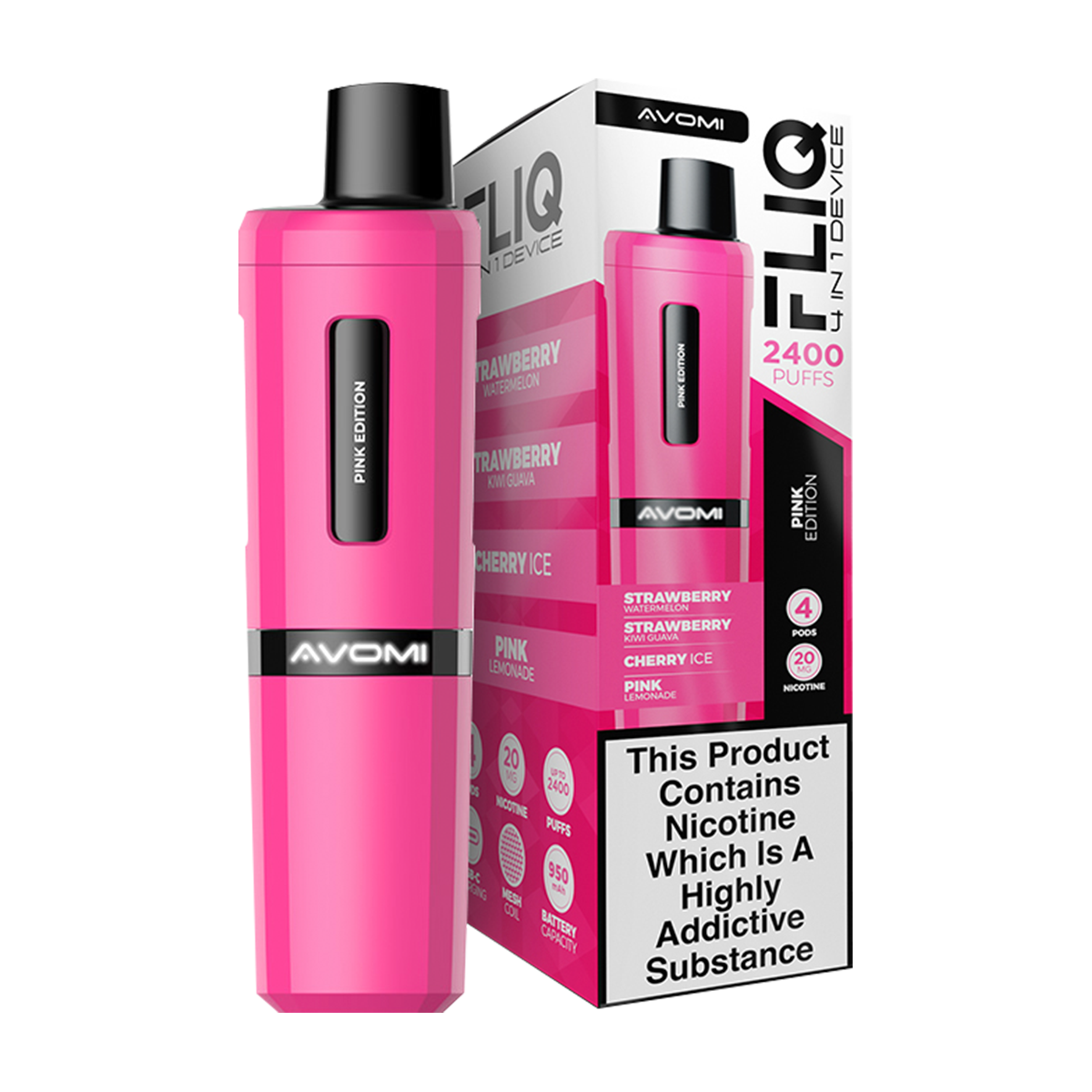 Avomi Fliq 4in1 Vape Kit | Isle of Vapes