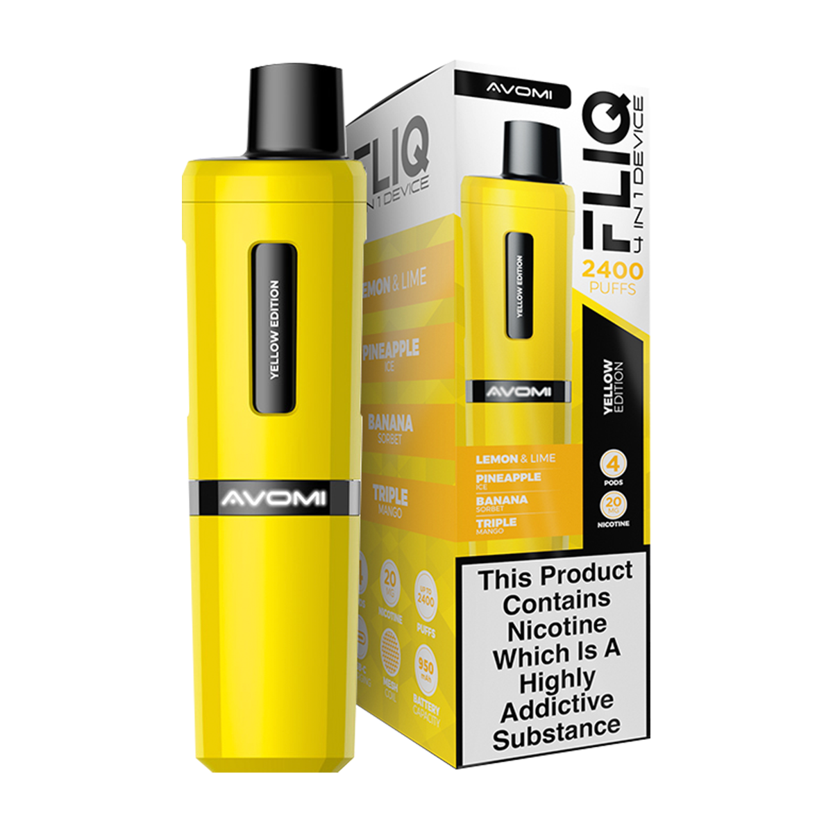 Avomi Fliq 4in1 Vape Kit | Isle of Vapes