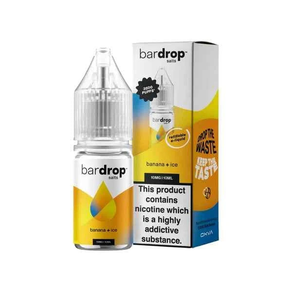 Banana Ice Nic Salt by Bar Drop