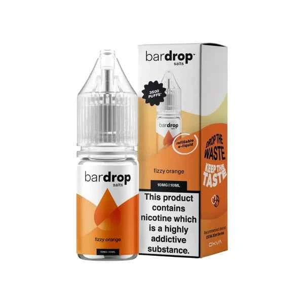 Fizzy Orange Nic Salt by Bar Drop