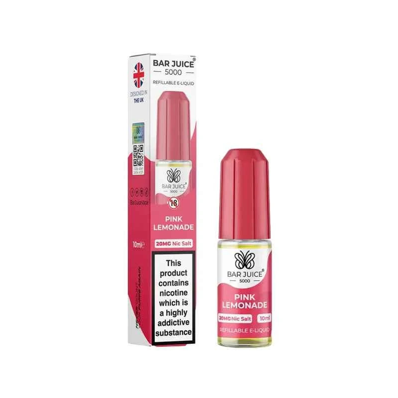 Pink Lemonade Nic Salt by Bar Juice 5000