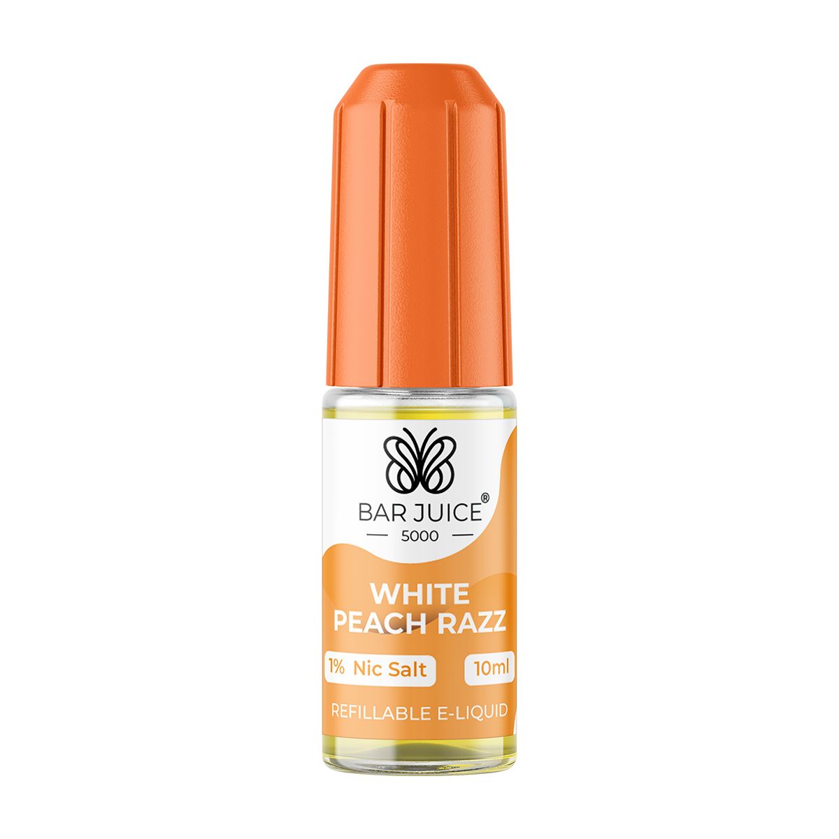 White Peach Razz Nic Salt by Bar Juice 5000 | Isle of Vapes