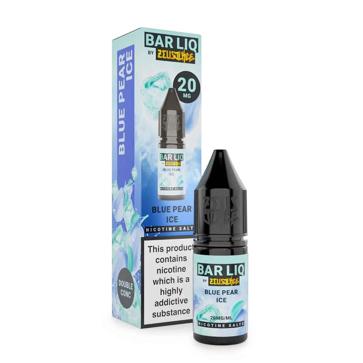 Blue Pear Ice Zeus Juice Bar Liq Nic Salt