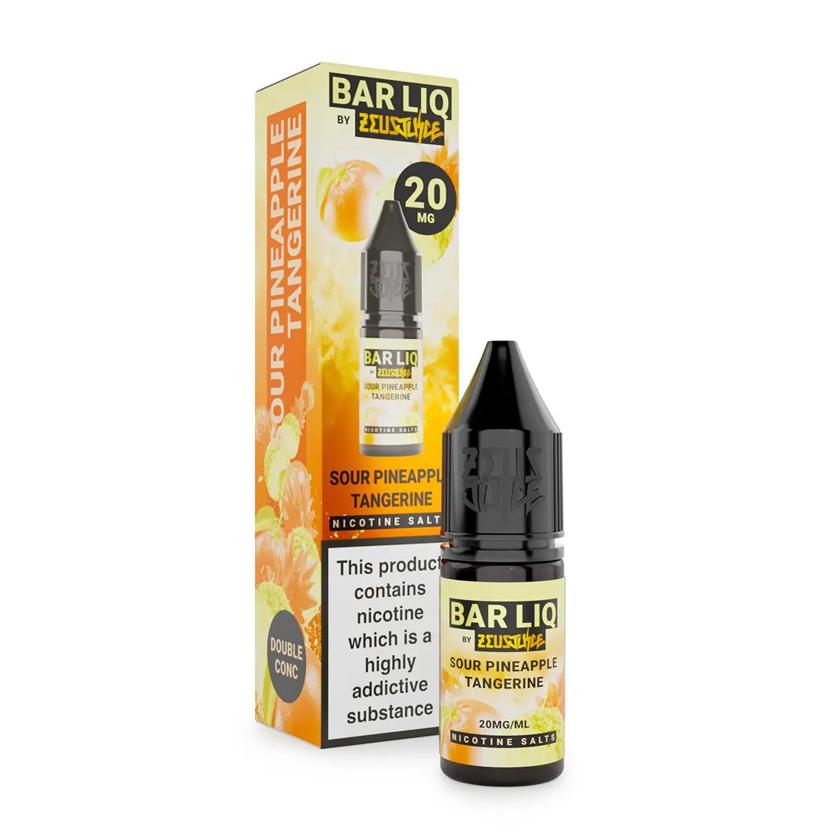 Sour Pineapple Tangerine Zeus Juice Bar Liq Nic Salt product image
