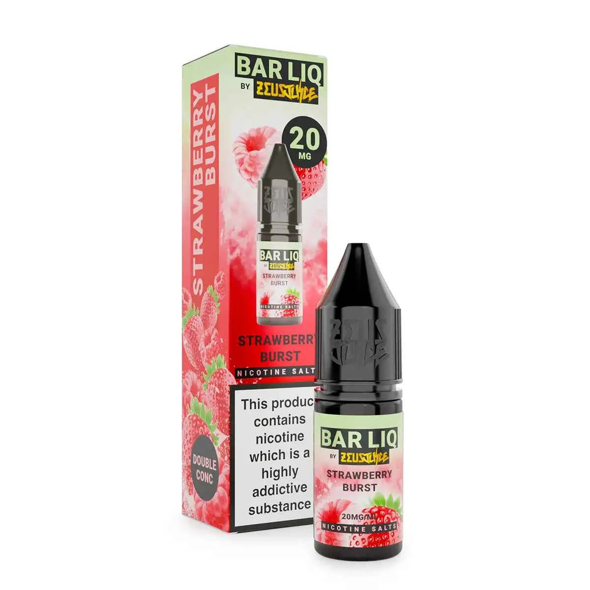 Strawberry Burst Zeus Juice Bar Liq Nic Salt