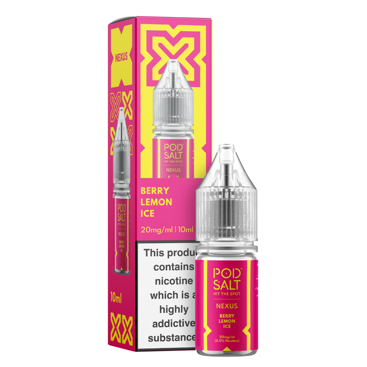 Nexus Berry Lemon Ice Nic Salt by Pod Salt