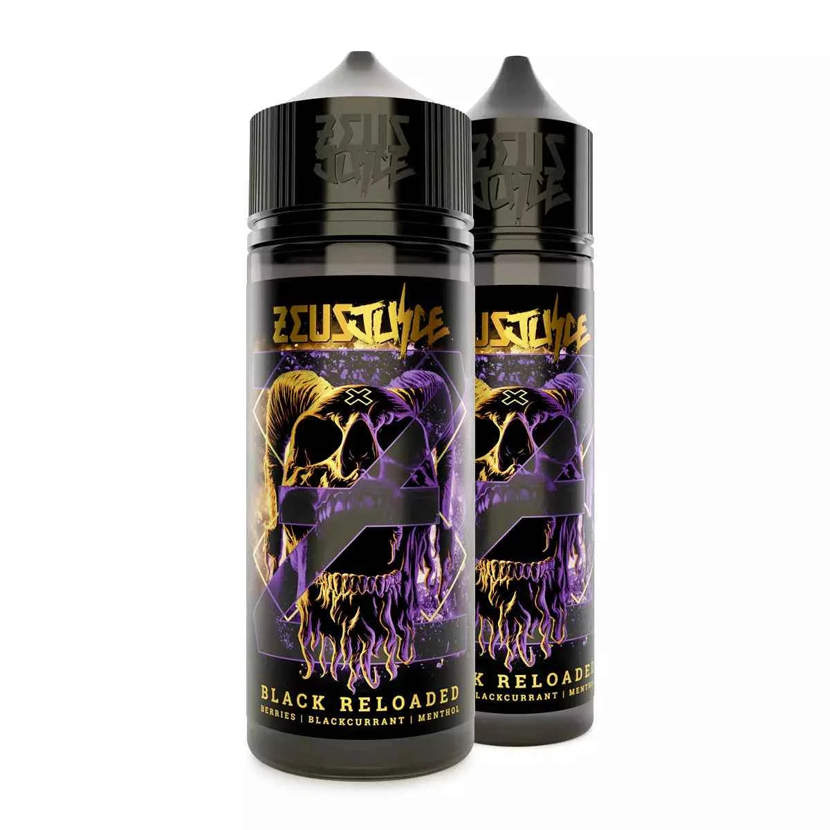 Black Reloaded 100ml Shortfill by Zeus Juice