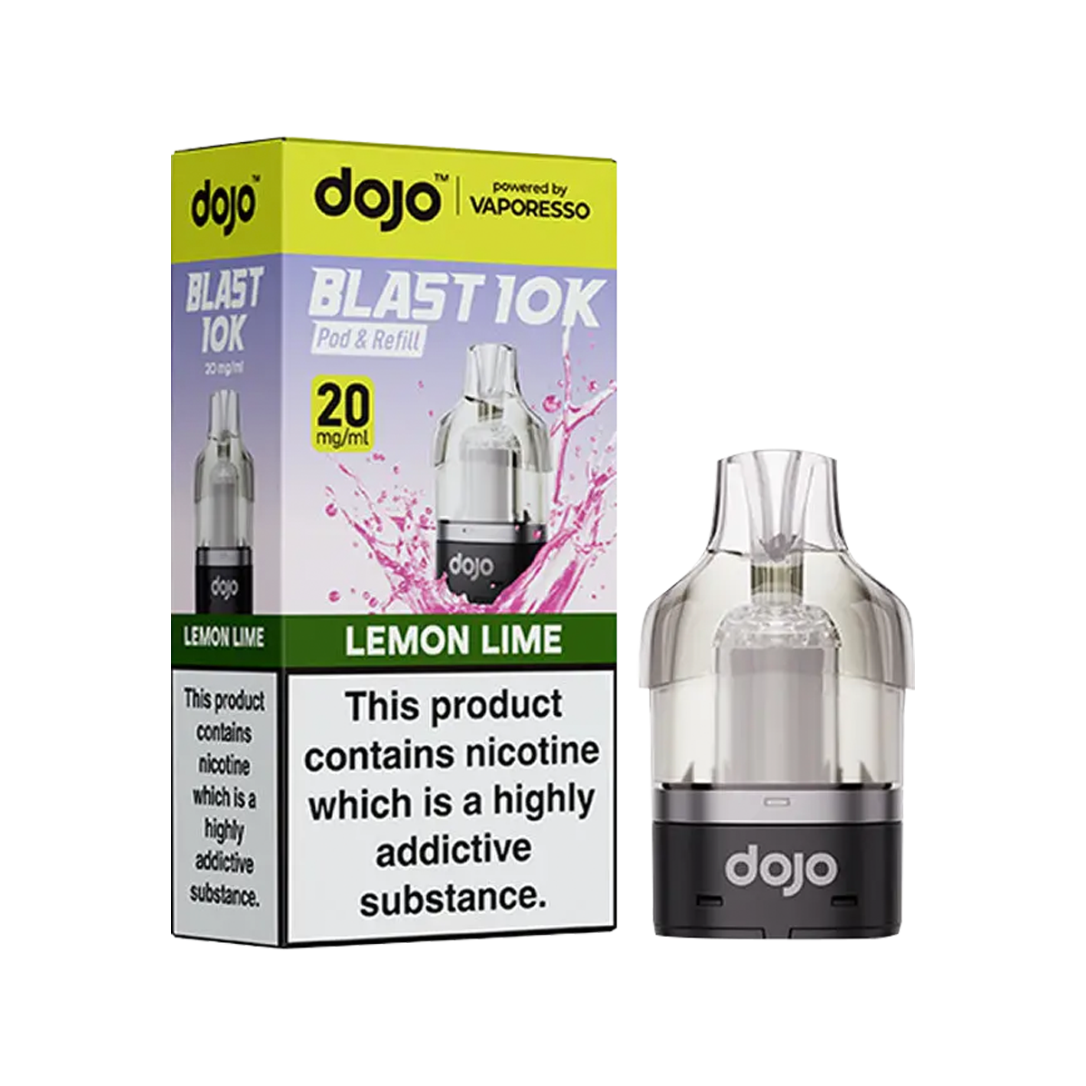 Lemon Lime Dojo Blast 10K Refill Pack