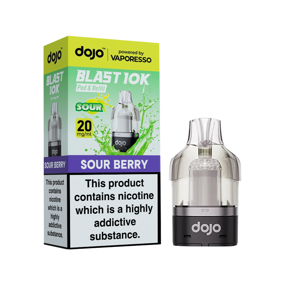 Sour Berry Dojo Blast 10K Refill Pack