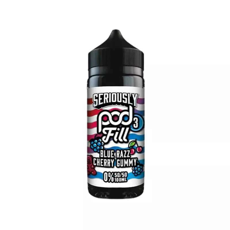 Blue Razz Cherry Gummy by Seriously Pod Fill 3 100ml