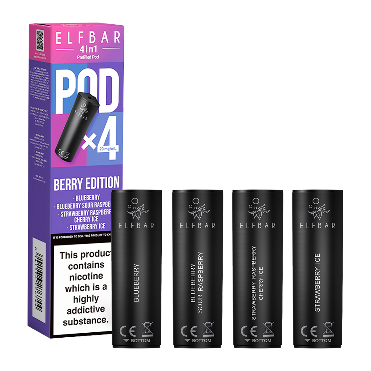 Berry Edition Elfbar 4in1 Pods
