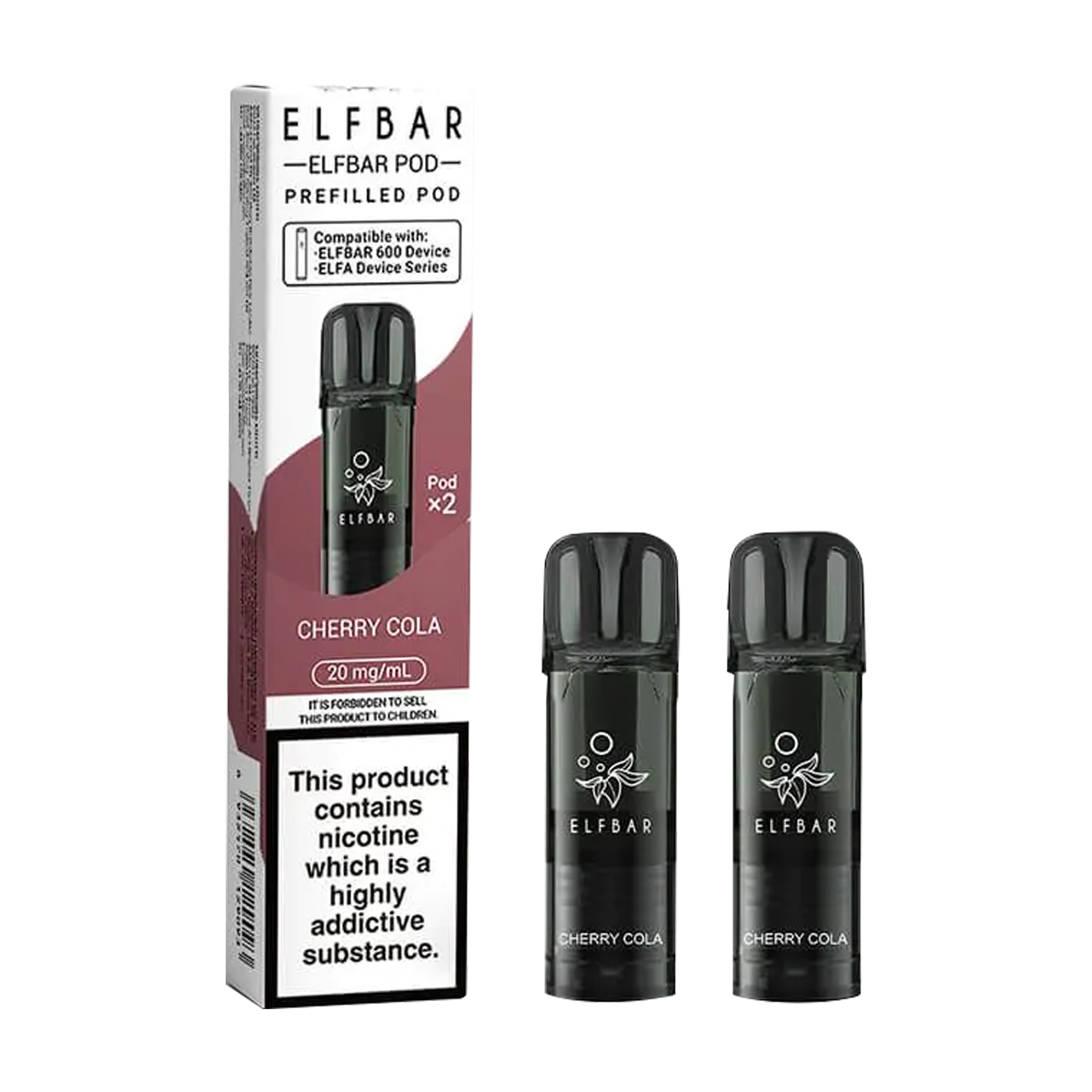 Cherry Cola Elfbar 600 Pods