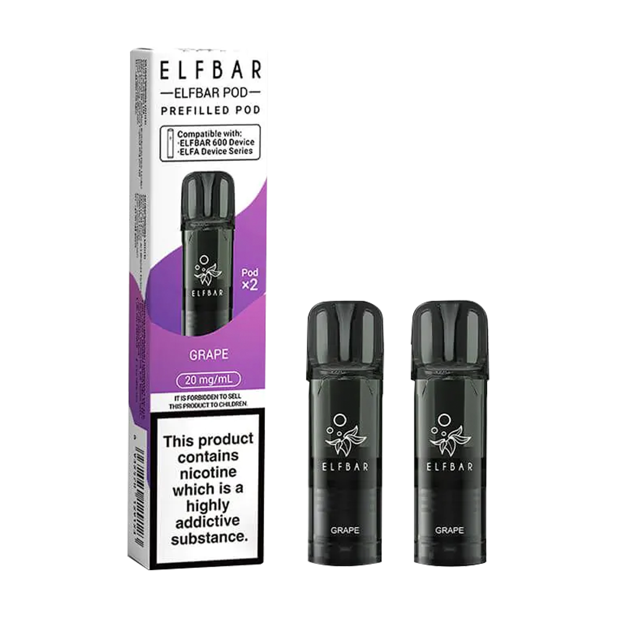 Grape Elfbar 600 Pods