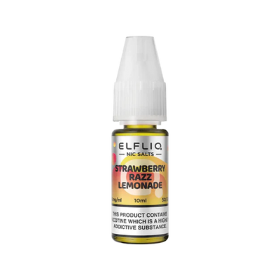 Strawberry Razz Lemonade Elfliq Nic Salt by Elfbar - 10ml