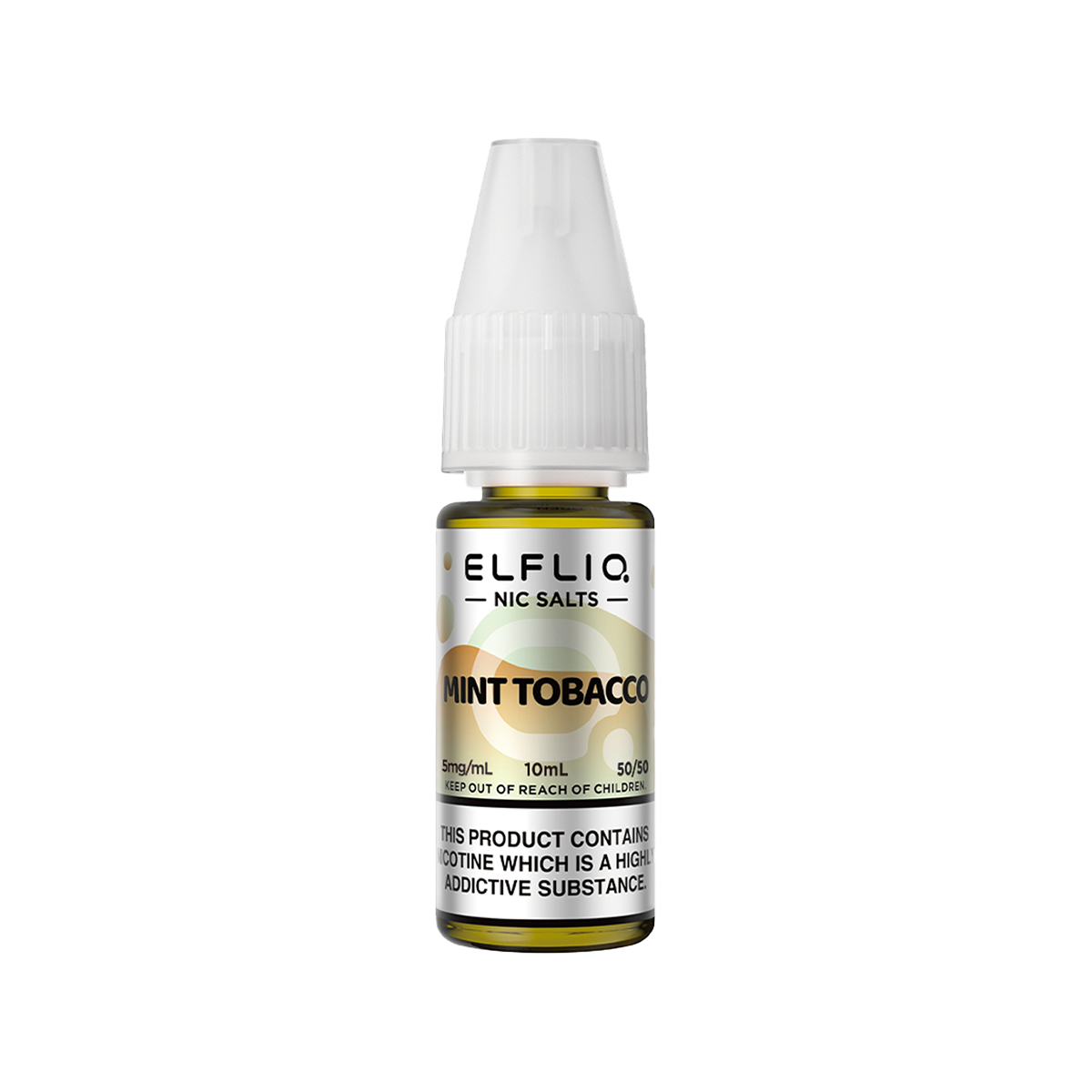 Mint Tobacco Elfliq Nic Salt by Elfbar - 10ml | Isle of Vapes